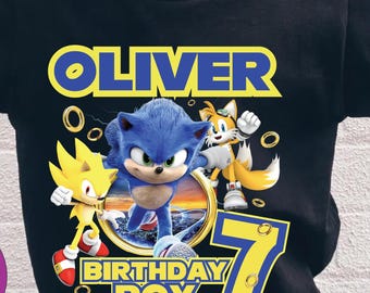 Custom Cartoon Birthday Shirt Personalized for Boys Girls and Family Shirts Birthday Party Shirt Kid Party Tee  Family Birthday Tee