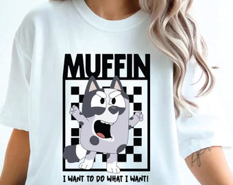 muffn puppy Shirt Comfort colors shirt Cute puppy shirt My Spirit Animal puppy Family tee Family Matching Shirt Cartoon Shirt