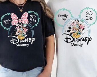 Comfort Colors® Mickey and Minnie couple shirt Disney Family shirt Mickey and Minnie Shirt Disney Trip Shirt Mickey Shirt disney custom tee