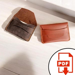 Leather Wallet Pattern Pattern - Leather Patterns - Pdf Pattern