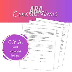 ABA Consent Forms