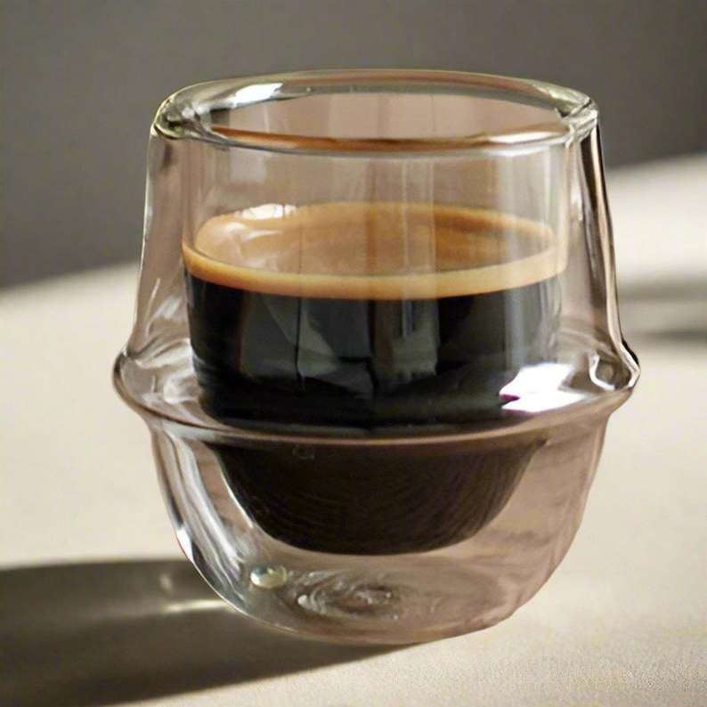 Taza de espresso de doble pared de 80 ml / 2,7 oz imagen 1