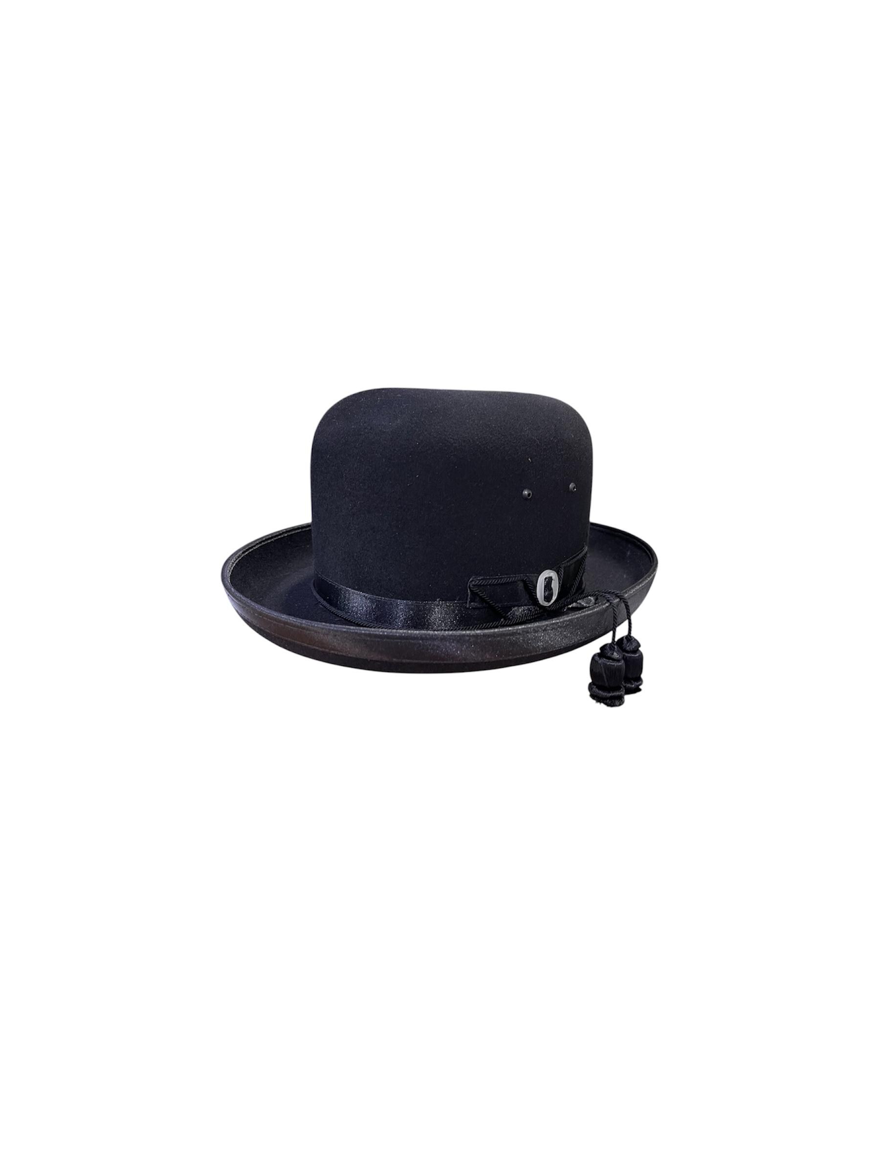 TOGA x Shinonagumo Bowler Hat ブラック TOGA（トーガ） 代官山)TOGA x Shinonagumo シノナグモ Bowler Hat