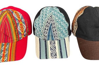 Gorra Aguayo Andina, Estilo Artesanal y Ajustable