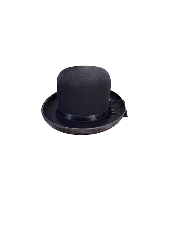 Handmade Wool Felt Cholita Bowler Hat: Bolivian Andean Style