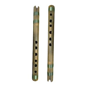 Professional Andean Wooden Quena Flute with Traditional Bolivian Accents /  Handcrafted