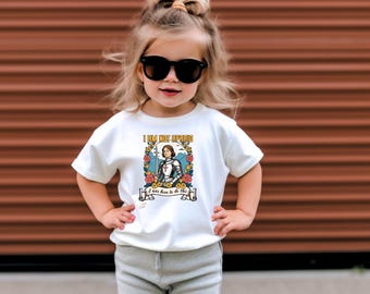 Joan of Arc Toddler T-Shirt: Motivational Catholic Kids Clothing