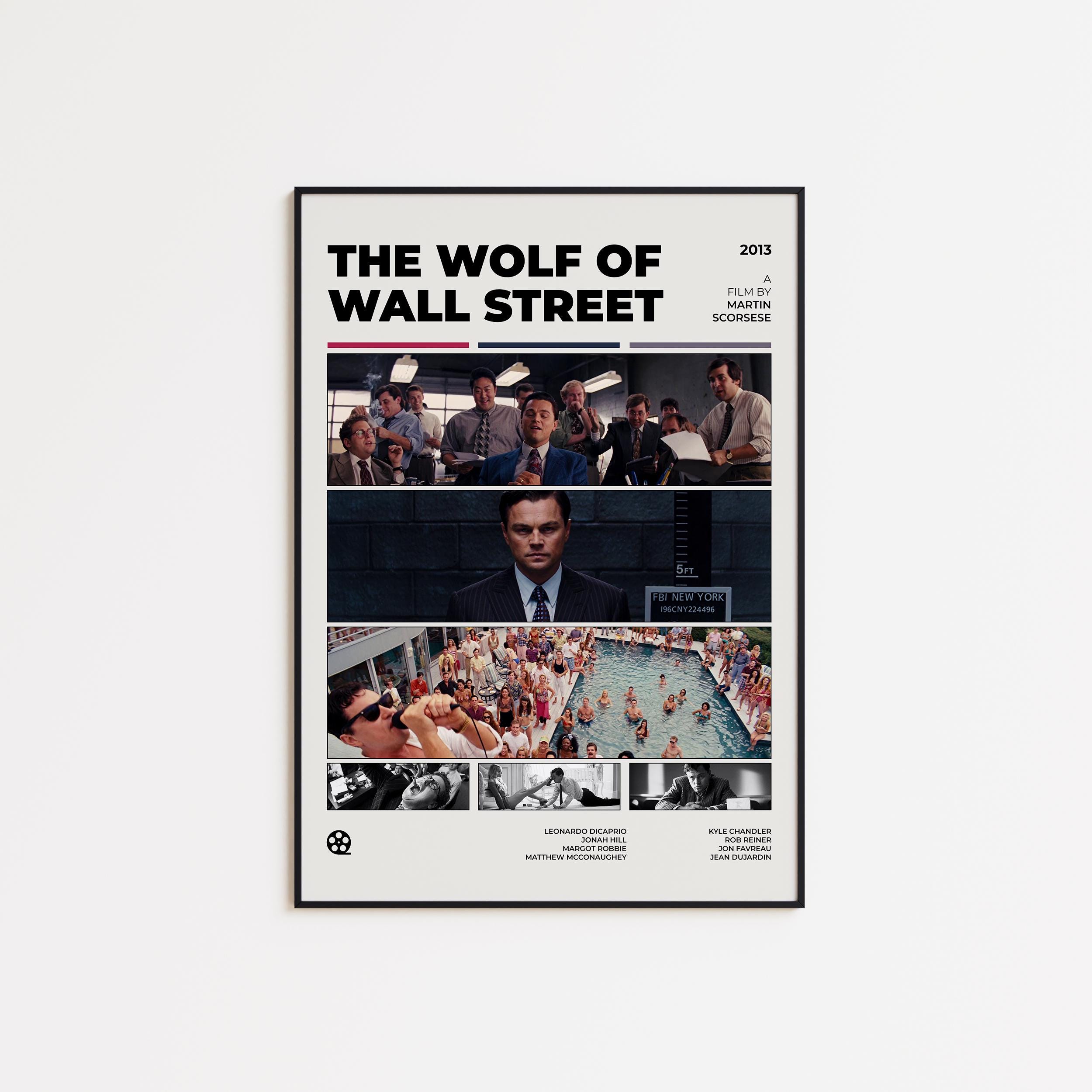 アートポスター THE WOLF OF WALL STREET Wolf of wall street poster - Etsy 日本