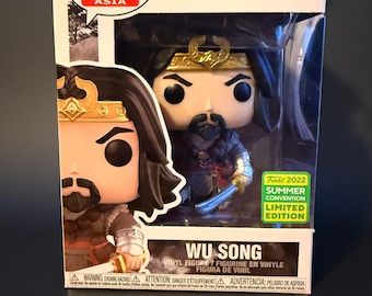 Funko Pop Wu Song #127 Water Margin Asien 2022 Summer Convention Limited Edition