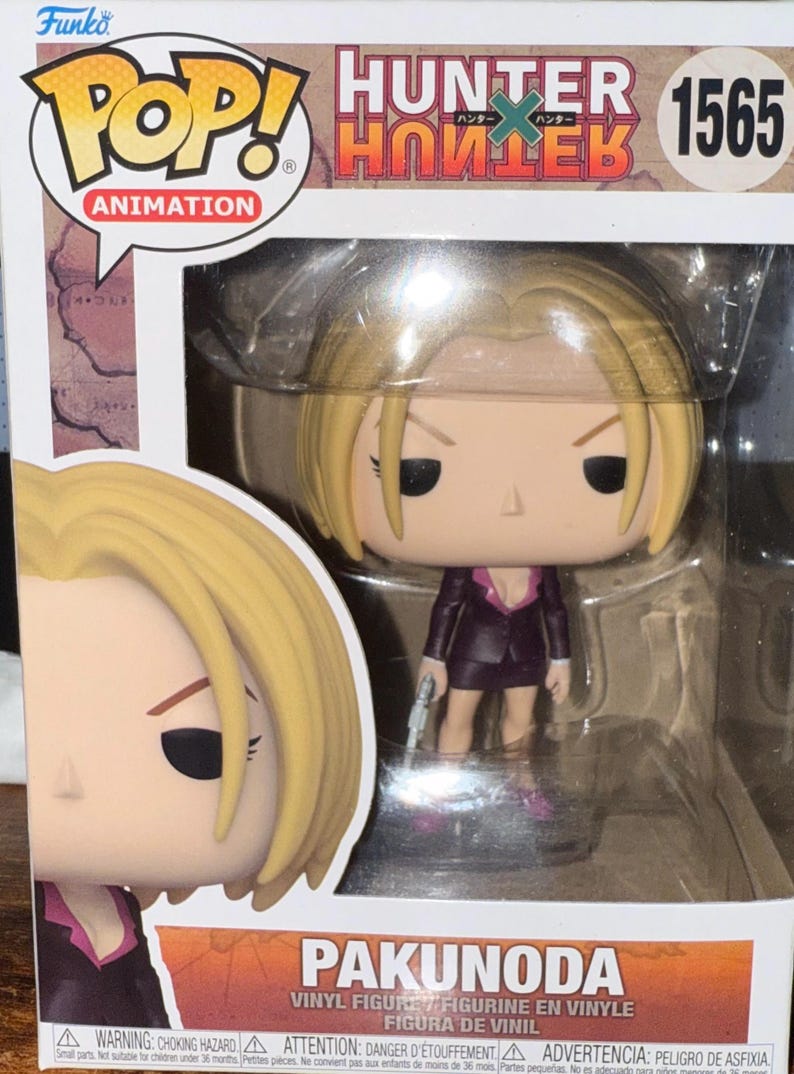 Funko Pop! 2024 Animation Hunter X Hunter 1565 Pakunoda Vinyl Figure ...