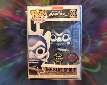 Funko Pop The Last Airbender The Blue Spirit Glow "CHASE" Special Edition #1002."