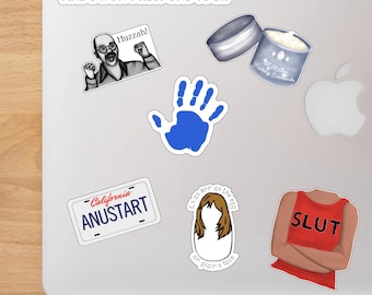 Stickers voor tv-programma's GEARRESTEERD ONTWIKKELING