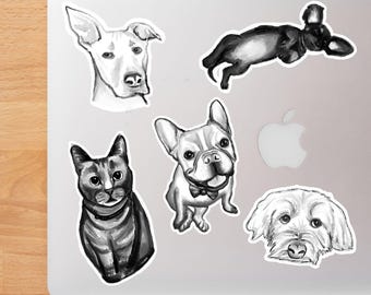 ADD-ON: aangepaste huisdierschetssticker