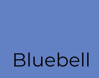 Bluebell blue Century Solids Cotton, Solid Bluebell blue Premium Quilting Cotton Fabric by Andover Fabrics, sold by Half Yard