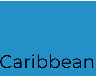Caribbean blue Century Solids Cotton, Solid Caribbean blue Premium Quilting Cotton Fabric by Andover Fabrics, sold by Half Yard