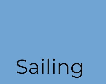 Sailing blue Century Solids Cotton, Solid Sailing blue Premium Quilting Cotton Fabric by Andover Fabrics, sold by Half Yard