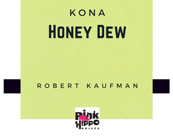 Kona Cotton Honey Dew Green cotton quilting fabric, Robert Kaufman, sold by Half Yard, solid color 21, 100% Quilters Cotton K001-21