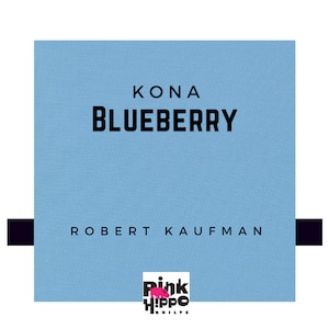 Blueberry Solid Kona Cotton Fabric, Robert Kaufman Fabrics, K001-277,  Blueberry Blue Blue Fabric 100% Quilters Cotton color 277