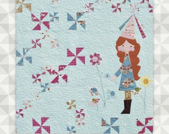 Buttercup Quilt Pattern by meags & me - 40" by 40" - Make it  for the princess in your life!!!