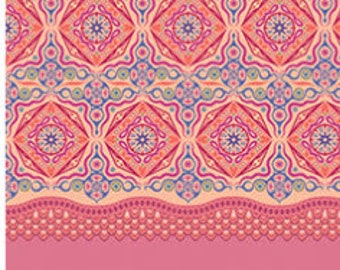 Benartex Magic Carpet - Orange from Contempo Fabrics Sold by the 1/2 Yard