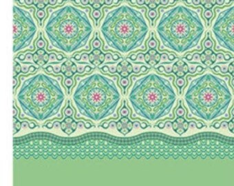 Benartex Magic Carpet - Green from Contempo Fabrics Sold by the 1/2 Yard