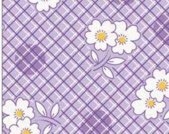 Lilac Daisy - Basin Feedsacks by Stacy West for Riley Blake Designs C12281-Lilac, sold by the half yard