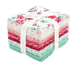 Berry and Sage 21 piece Fat Quarter Bundle by Lori Holt for Riley Blake Designs,