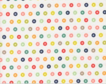 Raspberry Summer Cloud 37692 11 by Sherri & Chelsi for Moda fabrics, sold by the half yard