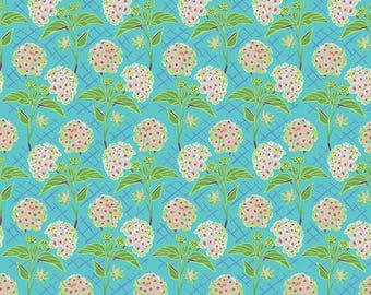 Our Fair Home - Trellis - Pond, Designed by Anna Maria Horner for FreeSpirit Fabrics, 100% cotton, PWAH213.POND