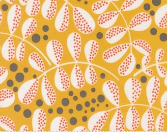 Balisong Sunbeam 11663 15, Designed by Zen Chic for Moda Fabrics -sold by the half yard, Fern Fiesta Florals