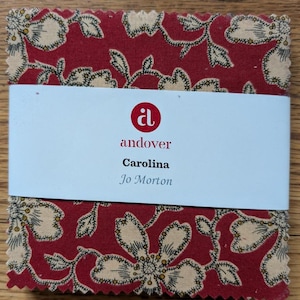 Carolina Charm Packs by Jo Morton, 42-piece 5&quot; Charm Pack - Andover Fabrics. 100% Cotton, 1S-Carolina-X