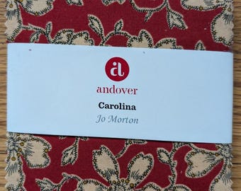 Carolina Charm Packs by Jo Morton, 42-piece 5" Charm Pack - Andover Fabrics. 100% Cotton, 1S-Carolina-X