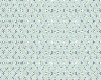 Teal Diamond Mesh from the Abloom Collection By Renee Nanneman of Neel'L Love for Andover Fabrics - A-867-T - sold by the half yard