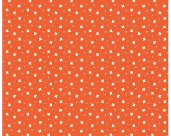 Here Comes the Sun Daisies Red quilters cotton by the half yard - Sandy Gervais for Riley Blake Fabrics,  C14815-RED
