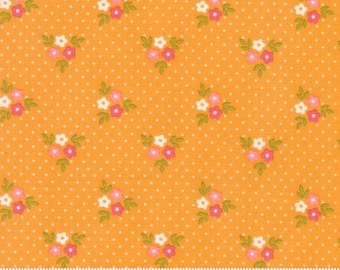 Strawberry Lemonade Apricot 37672 16 by Sherri & Chelsi for Moda Fabrics -sold by the half yard
