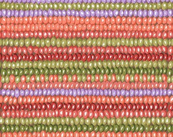 Bead Stripe - Jungle, Vintage by Kaffe Fassett for the Kaffe Fassett Collective from Freespirit, PWGP050.Jungle, sold by the half yard
