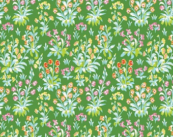 Liberty Fabrics London Parks Battersea Botanical C, Riley Blake Designs, 100% Quilting Cotton Fabric Sold by Half Yard, 01666859C