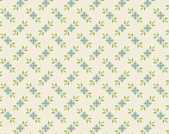 Sweet Ride by Edyta Sitar for Laundry Basket, Color Linen Pattern: Lucky Charm 1/2 yd, 100% Cotton by Andover Fabrics, A-449-L