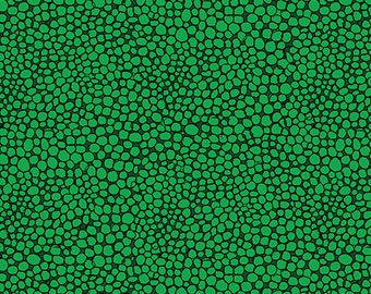 PEBBLE DARK EMERALD Green By Anna Nyman for Benartex Contempo 13243-45 , sold by Half Yard