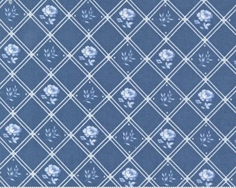 Blueberry Delight Blueberry 3032 15 by Anne Sutton for Bunny Hill Designs and Moda Fabrics -sold by the half yard