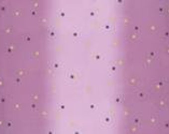 Best Ombre Confetti Mauve 10807 319M  by V and Co. Vanessa Christenson for Moda, Moda Metallic Dots - sold by the half yard