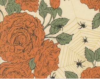 Home Sweet Haunt Bone 20911 11 by Stacy Iest Hsu for Moda Fabrics -sold by the half yard, Fall / Halloween