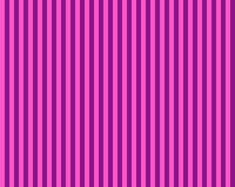 FoxgloveTent Stripes by Tula Pink True Colors All Stars | Freespirit Fabrics PWTP069.Foxgl | Cotton Fabric | Apparel, Quilting