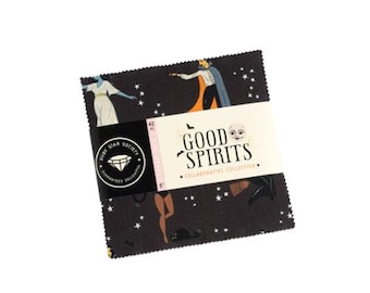 Good Spirits Charm Pack RS5135PP Ruby Star Society, Precuts, 42 5-inch Squares Charm Pack,  RS5135PP, Halloween