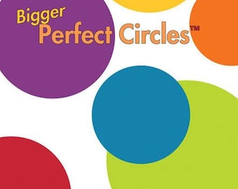 Karen Kay Buckley Bigger Perfect Circles, Circle Templates for 15 sizes from 2 1/4" to 4 1/2"