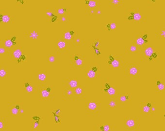 Ochre - Sun Print 2022 - 10th Anniversary Collection, Daydream Pattern by Alison Glass 1/2 yd,  A-8903-Y1