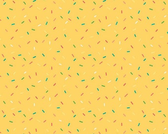 Gingham Cottage Confetti Yellow by Heather Peterson for Riley Blake Designs - C13018 Yellowsold by the half yard