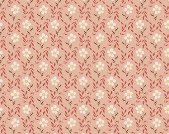 Harmony Bloom Apricot - Riley Blake Designs - Floral Flowers - 1/2 Yd cuts, 100% cotton, C11094
