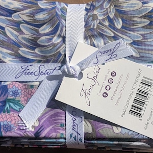 KAFFE FASSETT Contrast Fat Quarters, Fat Quarter Fabric Bundle, Quilt Fabric, Free Spirit Fabric, Cotton Fabric, 8 Pc Fat Quarter Bundle