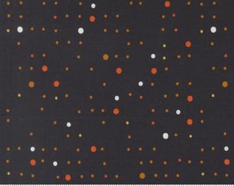 Balisong Midnight 11665 12, Designed by Zen Chic for Moda Fabrics - sold by the half yard, Dapple Dot Dots